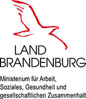 Logo Land Brandenburg - Ministerium für Arbeit, Soziales, Gesundheit und gesellschaftlichen Zusammenhalt